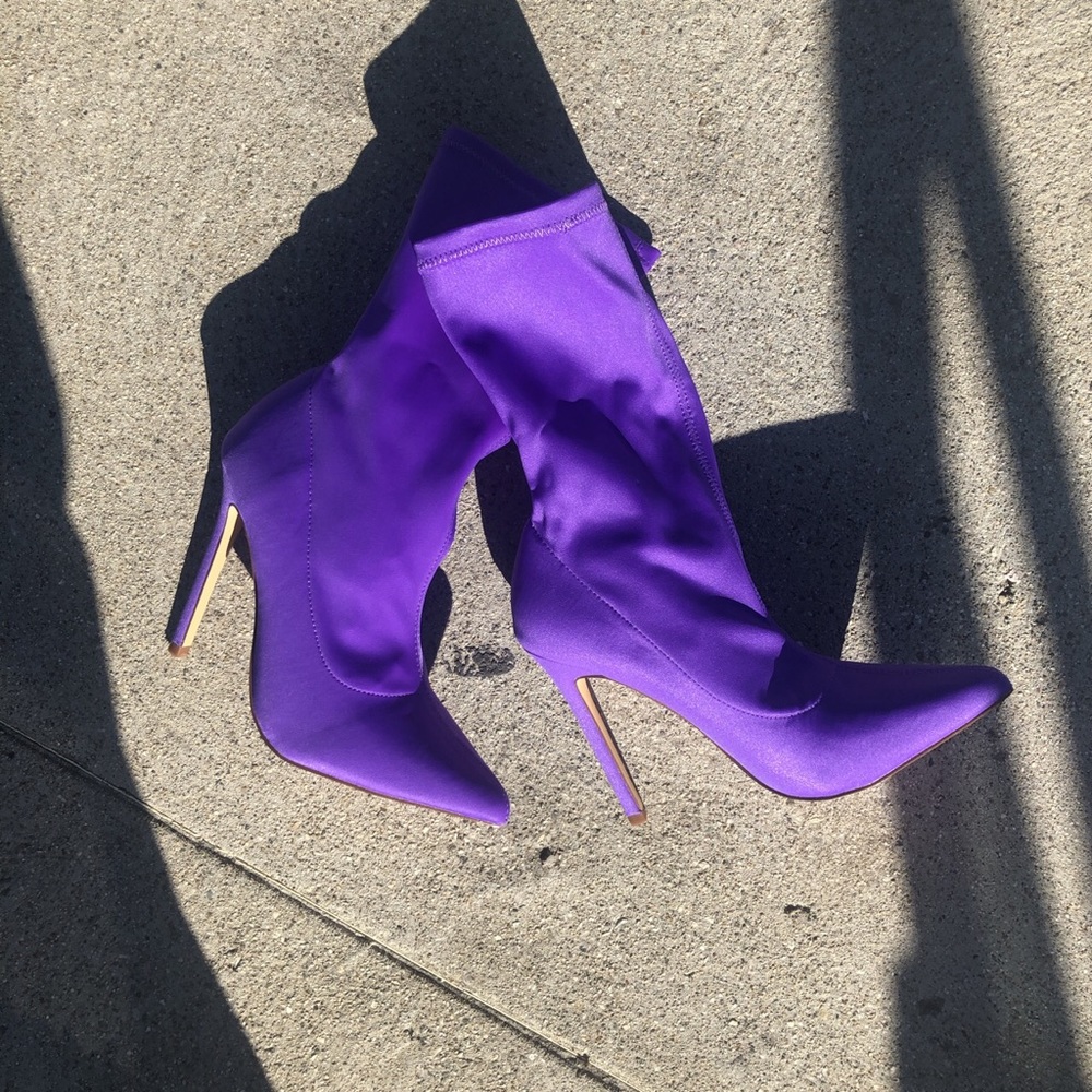 Purple Bootie